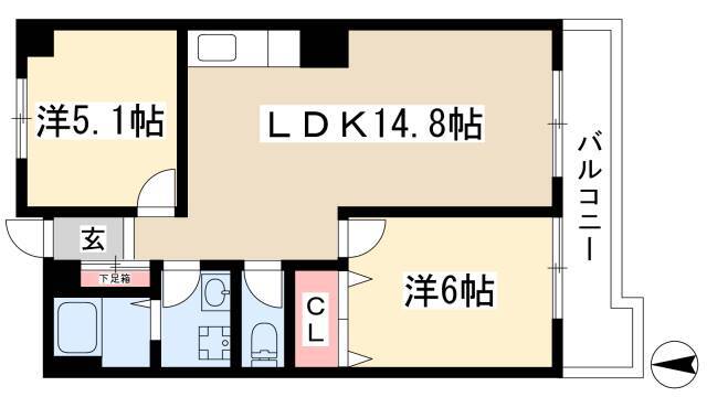 2LDK