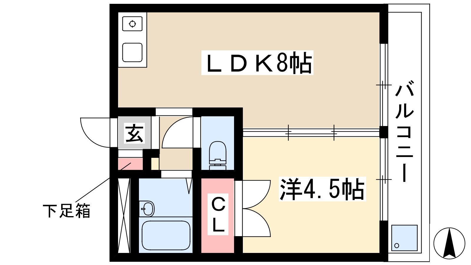 1LDK
