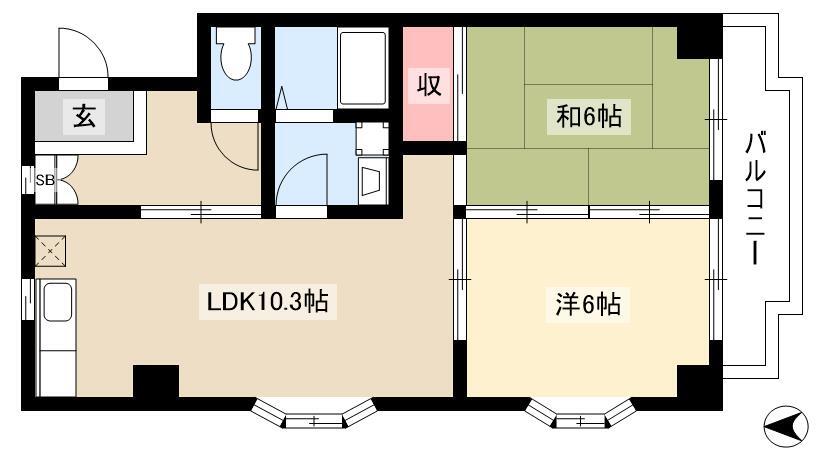 2LDK