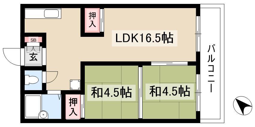 2LDK