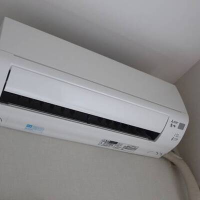 エアコン完備してあります。1002号室の写真です。