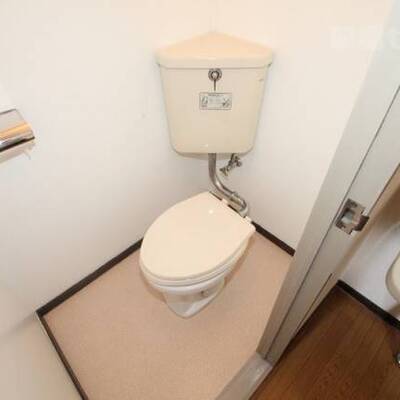 落ち着くトイレです