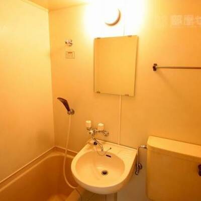 洗面台も浴室内にあります。（イメージ写真）