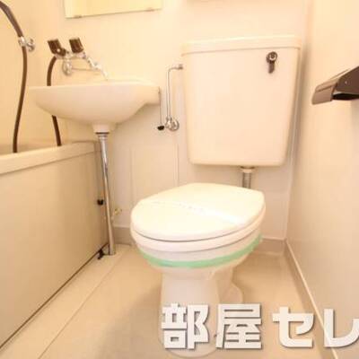 トイレで考え事でも。（イメージ写真）