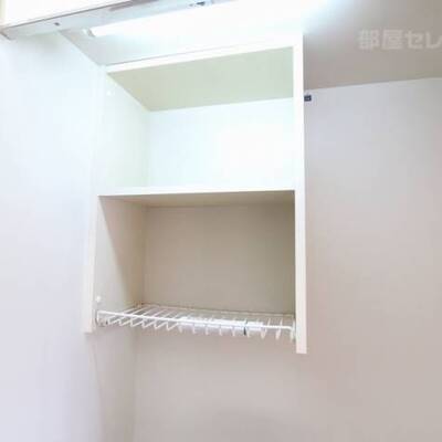 食器はこちらへ収納下さい。203号室の写真です。