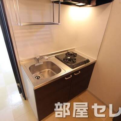 2口コンロがあって、料理しやすいですね。イメージ写真