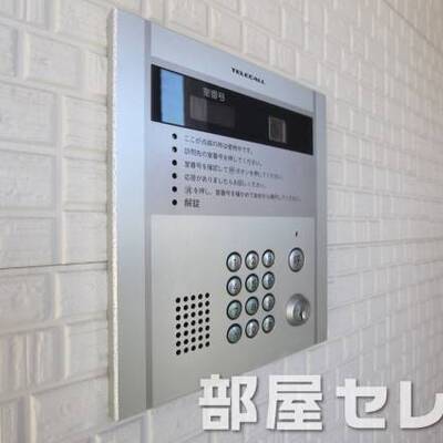 安心オートロックです。