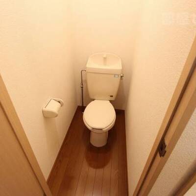 清潔感溢れるトイレですね
