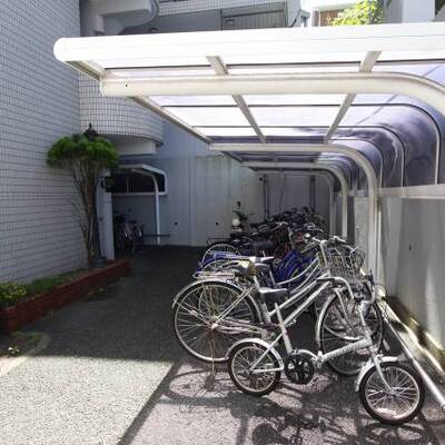自転車置場あります