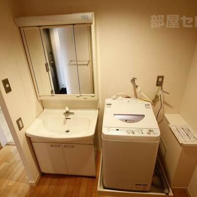 洗濯機もあります