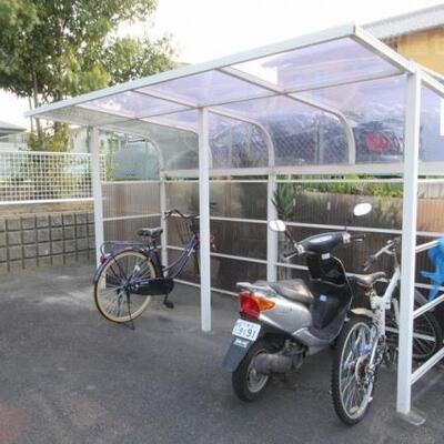 駐輪場です。