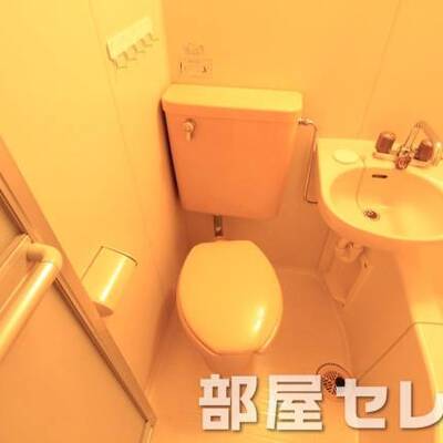 清潔感あるトイレです。