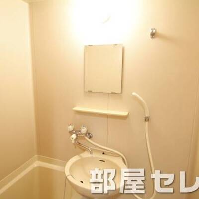 浴室の中にあるタイプの洗面台です。